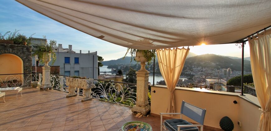 Spacious apartment with large terraces